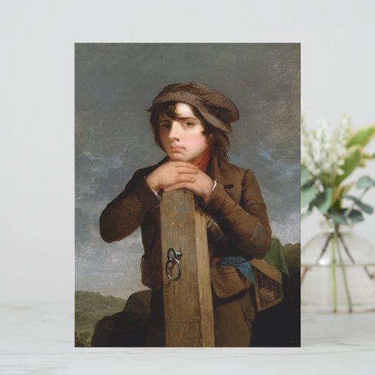 若い旅程の人(James Henry Beard) カード (スタンド正面)