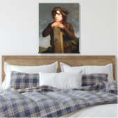 若い旅程の人(James Henry Beard) キャンバスプリント (インサイチュ (寝室))