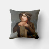 若い旅程の人(James Henry Beard) クッション (裏面)