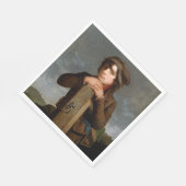 若い旅程の人(James Henry Beard) スタンダードランチョンナプキン (角)