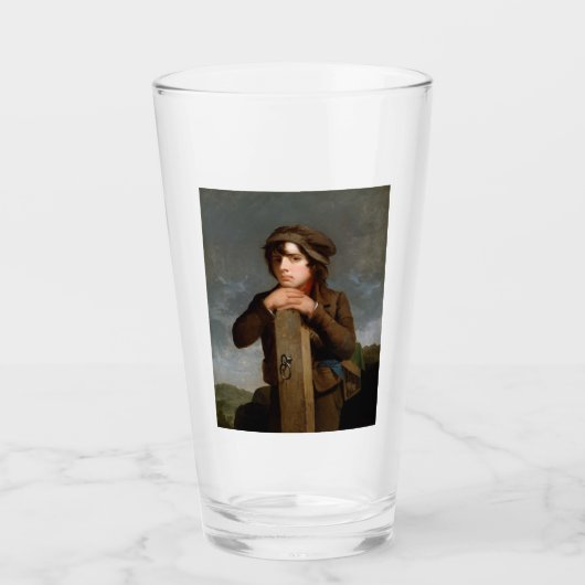 若い旅程の人(James Henry Beard) タンブラーグラス (正面)