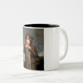 若い旅程の人(James Henry Beard) ツートーンマグカップ (正面右)