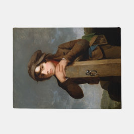 若い旅程の人(James Henry Beard) ドアマット