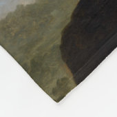 若い旅程の人(James Henry Beard) フリースブランケット (角)