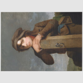 若い旅程の人(James Henry Beard) 薄葉紙