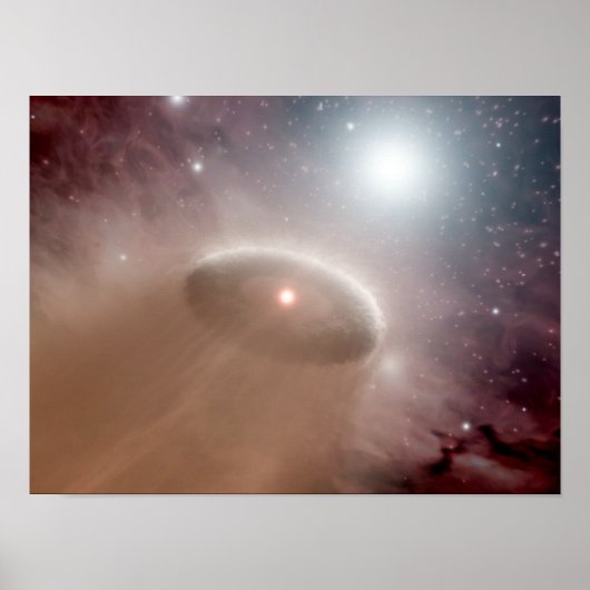 若い星のすぐ後ろのOクール星 ポスター (正面)