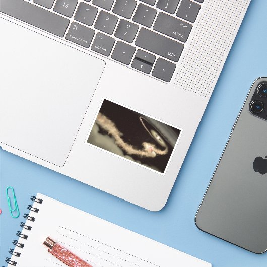 若い星を周回する2つのガス巨大外惑星 シール (ノートパソコンとiPhone)