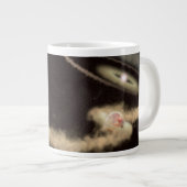 若い星を周回する2つのガス巨大外惑星 ジャンボコーヒーマグカップ (正面右)