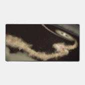 若い星を周回する2つのガス巨大外惑星 デスクマット (正面)