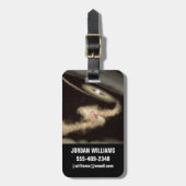 若い星を周回する2つのガス巨大外惑星 ラゲッジタグ (正面縦)