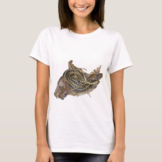 若い東ガータースネークコーディネート Tシャツ (正面)