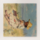 若い植物学者（ポール・ピール） ジグソーパズル (横)