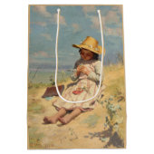 若い植物学者（ポール・ピール） ミディアムペーパーバッグ (裏面)