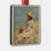 若い植物学者（ポール・ピール） メタルオーナメント (右)