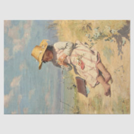 若い植物学者(ポール・ピール) 薄葉紙