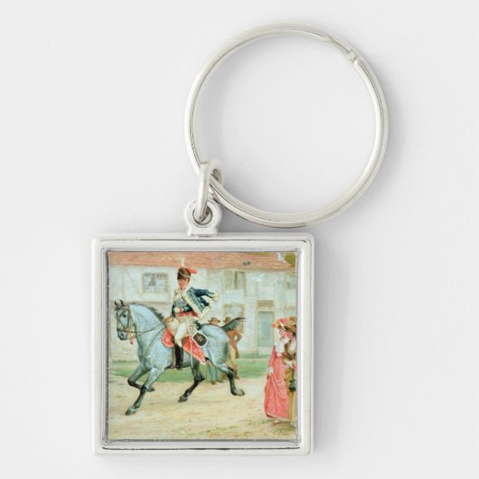 若い次官 キーホルダー (正面)