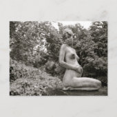 若い母親 ポストカード (正面)