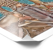 若い漁師 フォトプリント            (角)