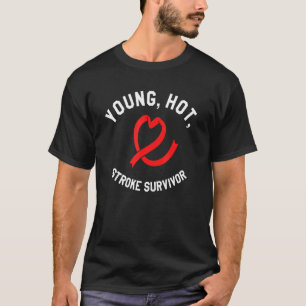 若い熱中症生存者認識度 Tシャツ