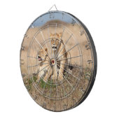 若い獅子 ダーツボード (正面右)