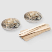 若い獅子 ハンドファン (組立なし)