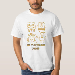 若い男たち全員 Tシャツ