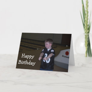 若い男の誕生日に乗せ カード