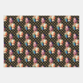 若い男性ラッピング紙 ラッピングペーパーシート