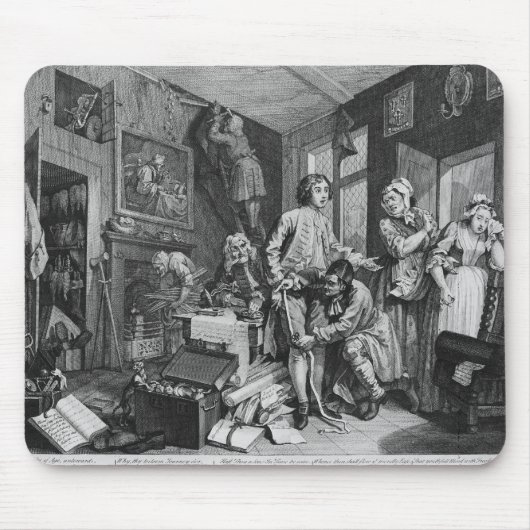 若い相続人は所有します マウスパッド (正面)