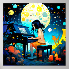 若い神童ピアニスト ポスター