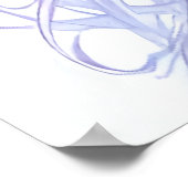 若い美しい女性 | AIアートポスター ポスター (角)