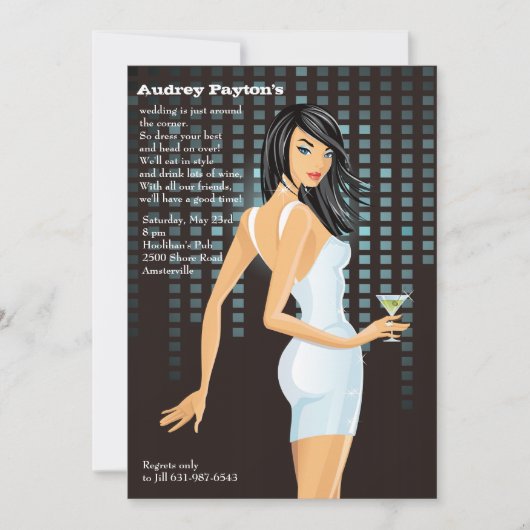 若い美しさの招待状 招待状 (正面)