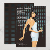 若い美しさの招待状 招待状 (正面/裏面)