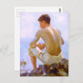 若い船員 ポストカード (正面/裏面)