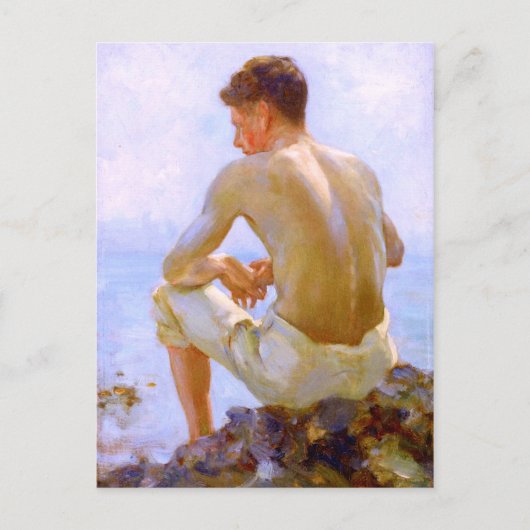 若い船員 ポストカード (正面)