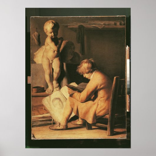 若い芸術家 ポスター (正面)