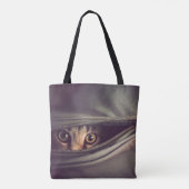 若い虎猫の子ネコ トートバッグ (裏面)
