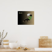 若い読者 ポスター (キッチン)