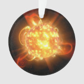若い赤色矮星 オーナメント (正面)