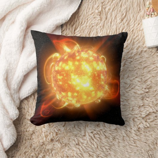 若い赤色矮星 クッション (ブランケット)