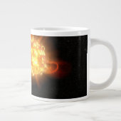 若い赤色矮星 ジャンボコーヒーマグカップ (右)