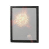 若い赤色矮星 ノートパッド (回転)