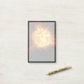 若い赤色矮星 ポストイット (デスク上)