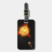 若い赤色矮星 ラゲッジタグ (正面縦)