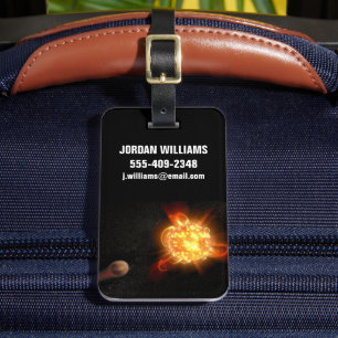 若い赤色矮星 ラゲッジタグ