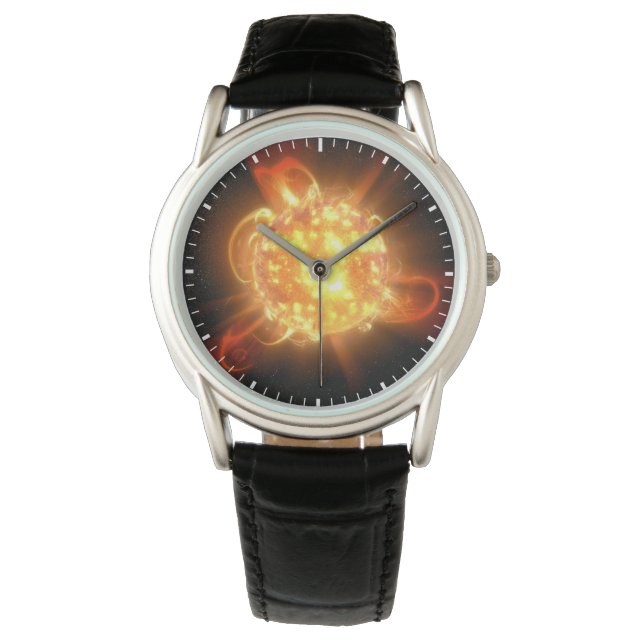 若い赤色矮星 腕時計 (正面)