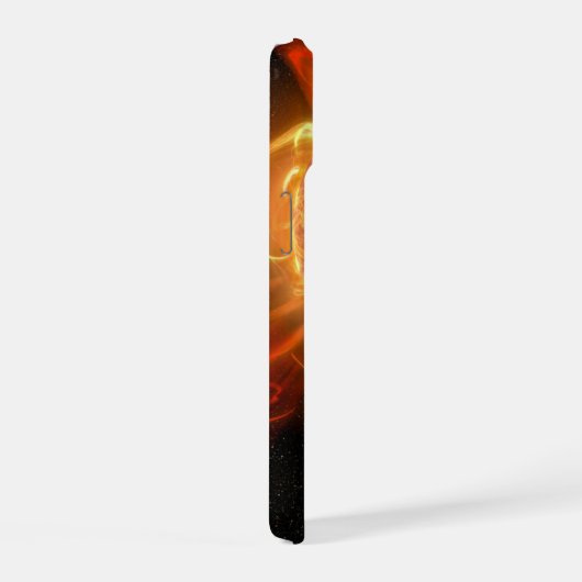 若い赤色矮星 iPhone 15ケース (右側面)