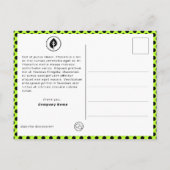 若い起業家お客様 ポストカード (裏面)