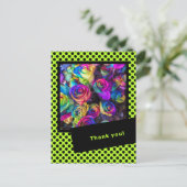 若い起業家お客様 ポストカード (スタンド正面)