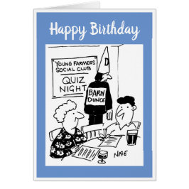 若い農家クイズ夜の漫画